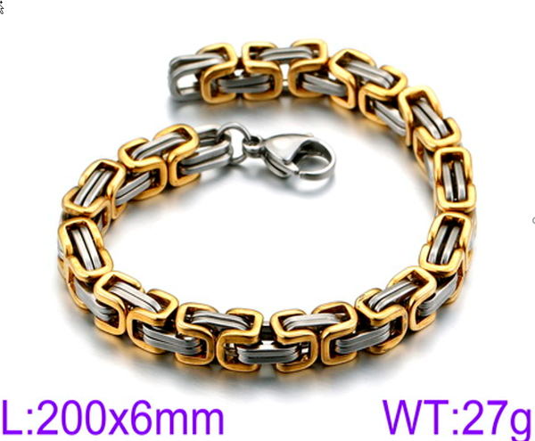 Armband Edelstahl Königskette KB91935Z_KA_ES75