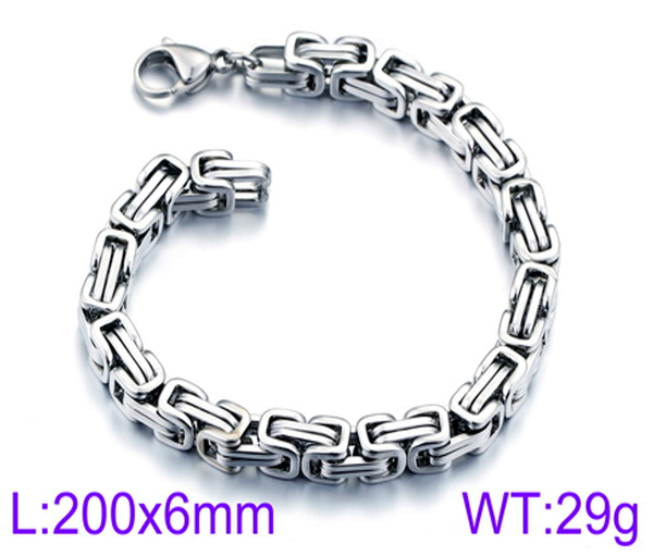 Armband Edelstahl Königskette KB91934Z_KA_ES71